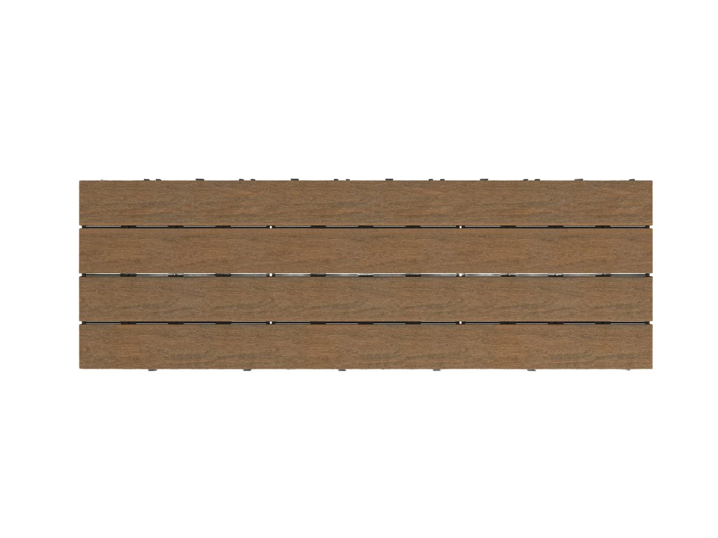 Vlondertegel Composiet Teak 90 x 30 cm - Afbeelding 4